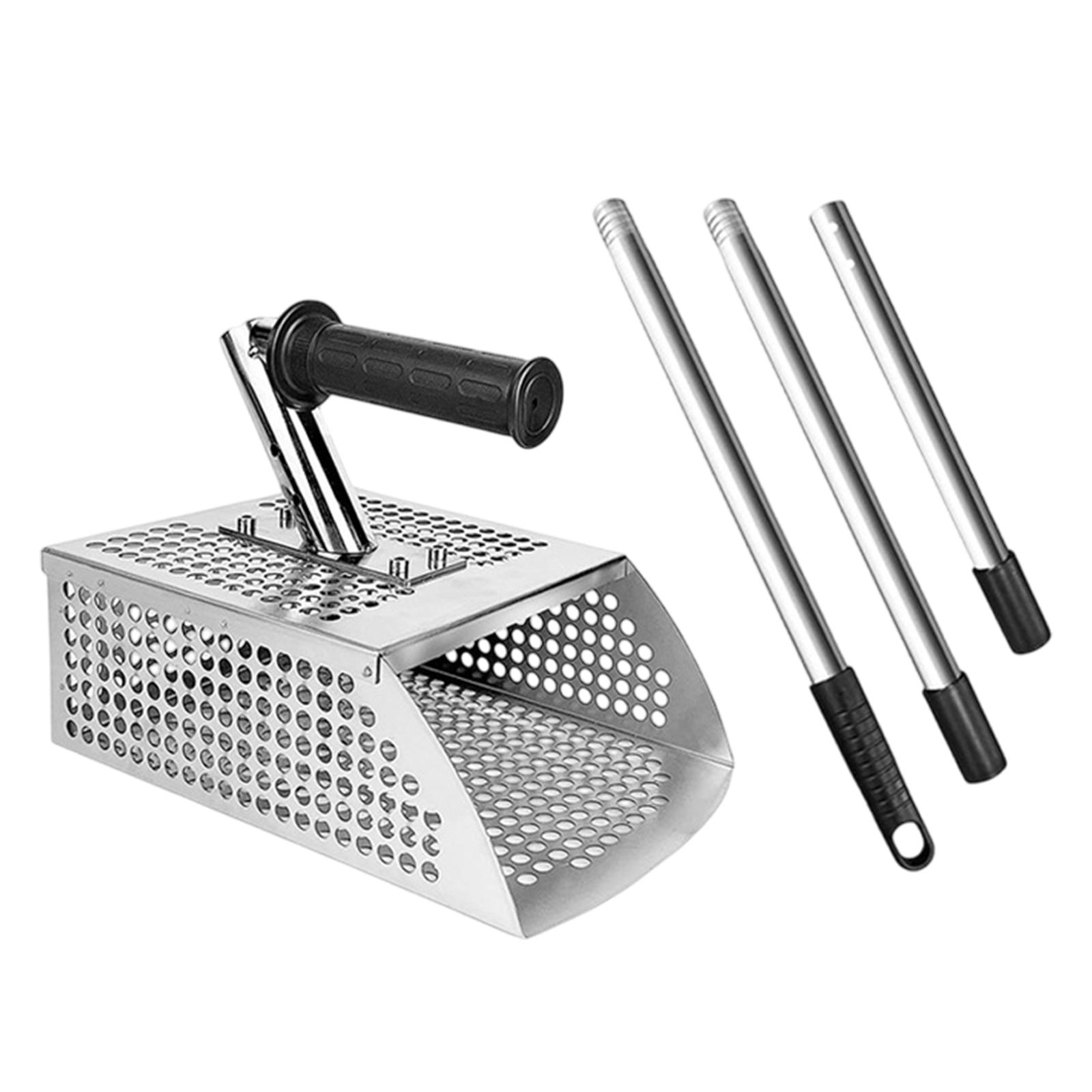 Treasure Hunting Shovel Digging Tool - 긴 손잡이가 달린 모래 삽, 금속