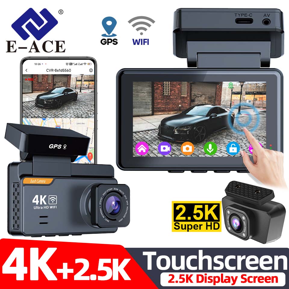Ground Penetrating Radar Scanner - E-ACE 4K 대시캠 2.5K 고화질 터치스크린