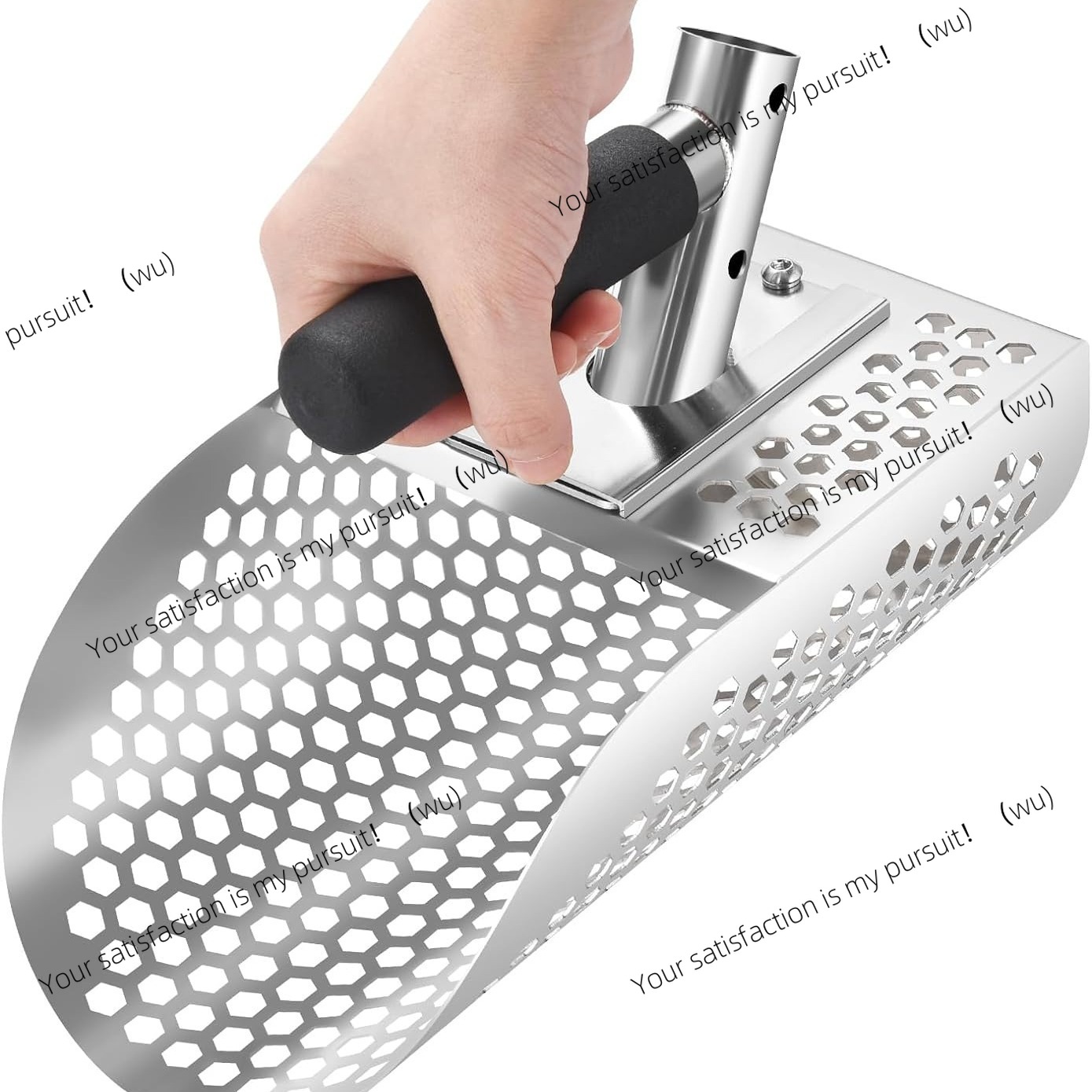 Treasure Hunting Shovel Digging Tool - 304 스테인리스 스틸 해변용 삽 손잡이