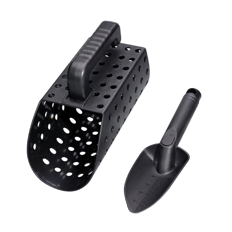 Sand Scoop Stainless Steel Beach Digging - 금속 탐지기용 모래 삽 세트, 스테인리스